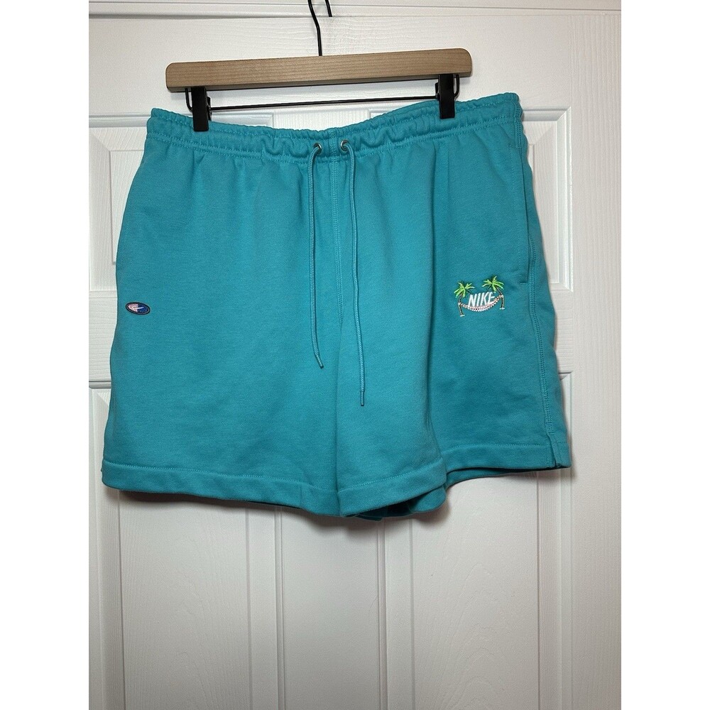 Size L Nike HJ6879-345 Men Above Knee Length Club French Terry Flow Vibes Shorts